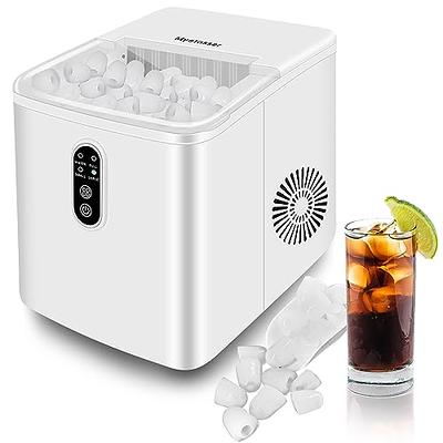  Nugget Countertop Ice Maker, Silonn Chewable Pellet Ice Machine  with Self-Cleaning Function, 33lbs/24H, Portable Ice Makers for Home,  Kitchen, Office, Stainless Steel : Industrial & Scientific