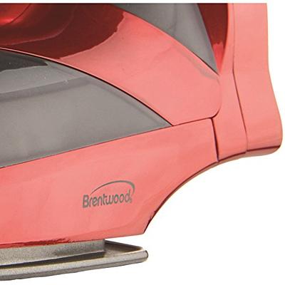 Brentwood Black Steam Iron with Retractable Cord 98594456M - The Home Depot