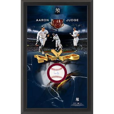 Aaron Judge New York Yankees Framed Autographed Bat Collage Shadowbox