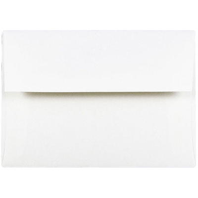 JAM Paper A7 Smooth Black Invitation Envelopes, 50ct.