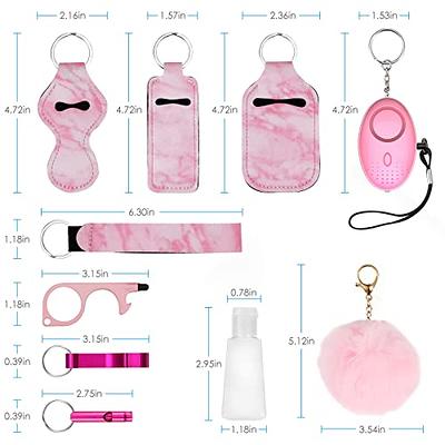 Safety Keychain Set for Women and Kids, 10 Pcs Safety Keychain Accessories  