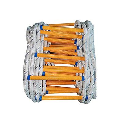 Rope Ladder,49 Feet Emergency Fire Escape Ladder Flame Resistant