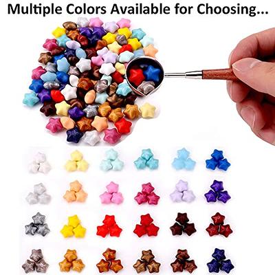 600 SEALING WAX BEADS Sealing Wax Pellets Kit for Wax Seal Stamp Letter  Envelope