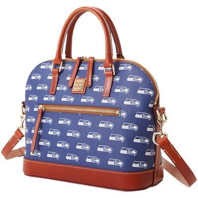 Dooney & Bourke St. Louis Cardinals Leather Domed Satchel in Brown