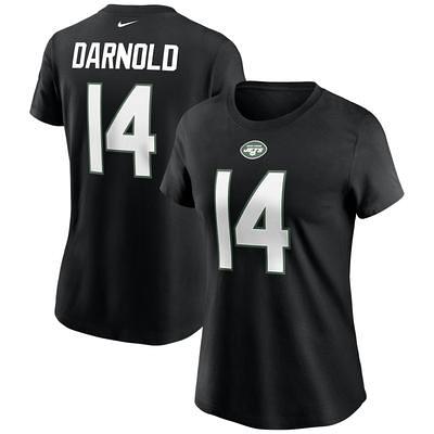 Men's New York Jets Aaron Rodgers Nike White Player Name & Number T-Shirt  in 2023