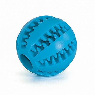 Dog Ball Toys for Small Dogs Interactive Elasticity Puppy Chew Toy Tooth  Cleaning Rubber Food Ball