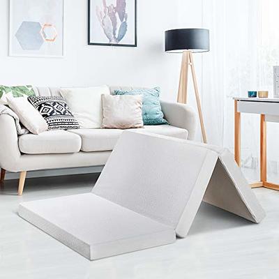  SINWEEK 6 Inch Folding Sofa Bed Memory Foam Folding