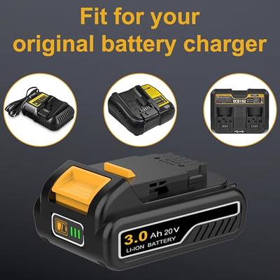  3000mAh 20V Replacement Battery with Charger for
