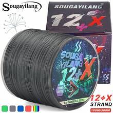 Braided Fishing Line 500M, 4 Strands Abrasion Resistant Braided