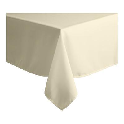 Intedge White 100% Polyester Cloth Napkins, 20 x 20 - 12/Pack