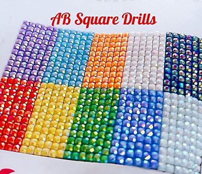 5D Full AB Square Round Drills Rainbow Dragon Diamond Painting (5-10 AB  Colors) 50X75cm(19.7X29.5) (Full Square Drill)