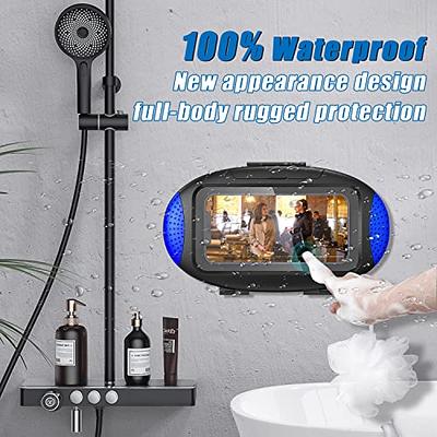 Lamicall Waterproof Shower Phone Holder for Bathroom Bathtub, Kitchen