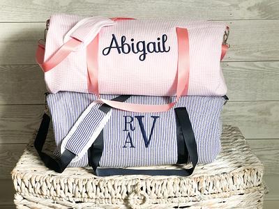 Personalised Bag / Duffle Bag / Baby Bag / Monogrammed 