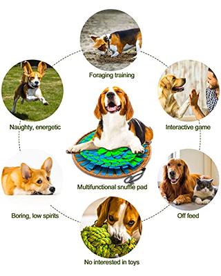 Murve Snuffle Mat for Dogs Large Size 28.7 X 28.7 in. Tire Your Dogs Out  Activity Mat for Boredom and Stimulation Play Mat Higher Entertainment  Value