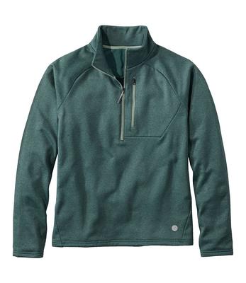 Men's Mountain Fleece, Half-Zip Carbon Navy Small, Synthetic Fleece | L.L.Bean