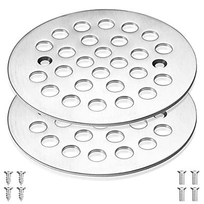 Bathtub Drain Cover With Screw, Chrome