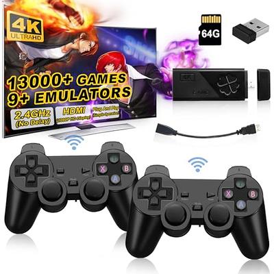 Retro Game Console, Nostalgia Game Stick, Wireless Retro Play, Plug and  Play Video Game Stick Built in 12000+ Games, 4K HDMI Output, 9 Classic