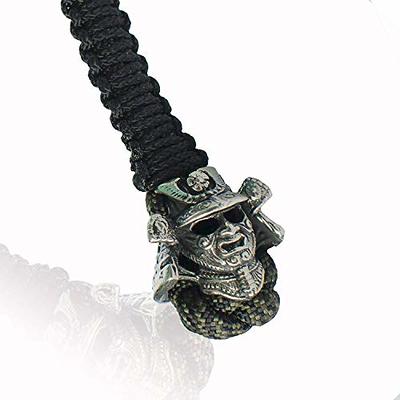 Custom Accessories Paracord Survival Key Chain - Black & Gray - 1 Each