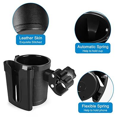 Accmor Stroller Cup Holder with Cell Phone Keys Holder, 3-in-1 Universal  Bar Drink Cup Bottle Holder for Stroller, Bicycle, Wheelchair, Walker,  Scooter,Black - Yahoo Shopping