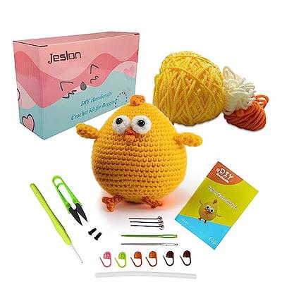 2pcs/set Crochet Kit For Beginners, Include 2pcs Penguins Crochet Kit For  Students, Includes Complete Material Pack, With Step By Step Instruction An