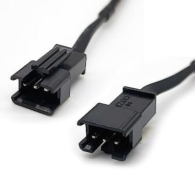 30cm Addressable RGB Extension Cable with Male Pins / 2-Pack