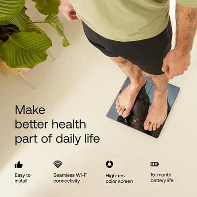  Withings Body - Digital Wi-Fi Smart Scale with Automatic  Smartphone App Sync, BMI, Multi-User Friendly, with Pregnancy Tracker &  Baby Mode : Health & Household