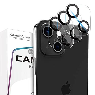 Uyiton for iPhone 14 Pro/iPhone 14 Pro Max Camera Lens Protector, [Drop  Protection] 9H Tempered Glass Camera Cover screen Metal Ring Case Friendly