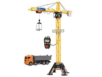 Dickie Toys 48 Mega Crane and Truck Vehicle and Playset - Yahoo Shopping