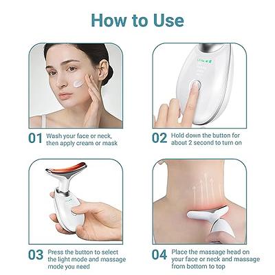 Firming Wrinkle Removal Device for Neck Face, Skin Rejuvenation