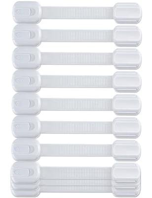 Child Safety Strap Locks (10 Pack) Baby Locks for Cabinets and
