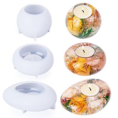 LET'S RESIN Tealight Candle Holder Resin Molds Silicone,3Pcs Tea Light  Candle Holder Silicone Molds for Resin,Plaster,Cement Concrete,Resin Epoxy  Molds Silicone for DIY Home Décor,Great for Beginners - Yahoo Shopping