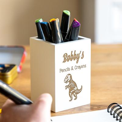 Pen Holder World's Best Boss Personalised Wooden Pen Pot Desk Tidy Pencil  Pot Pencil Holder Gift for Boss LC439 