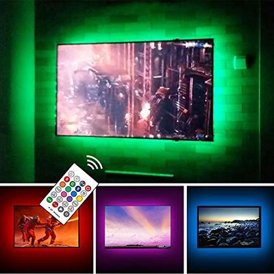MZUNLED Immersion RGBIC LED TV Backlights with Sync Box,RGBIC