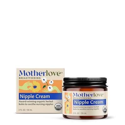 Motherlove Nipple Cream (1 oz) Organic Lanolin-Free Nipple Cream