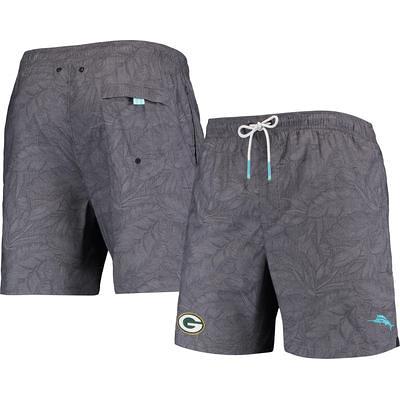 Men's Tommy Bahama Black Green Bay Packers Naples Layered Leaves Swim  Trunks - Yahoo Shopping