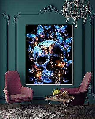 6 Pack Halloween Diamond Painting for Adults - 5D Horror Diamond