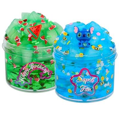 Elmer's Gue Premade Slime, Mermaid's Paradise Slime Variety Pack, Includes  Fun, Unique Add-Ins, Variety Pack, 3 Count
