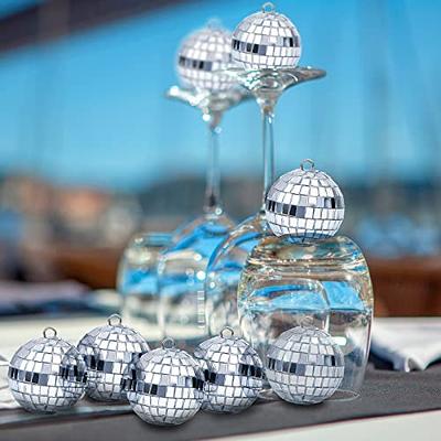 Mirror Disco Balls Set 70s Reflective Mini Disco Ball Decor