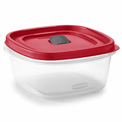 Rubbermaid Easy Find Lids 5-Cup Food Storage and Organization Container,  Racer Red (Pack of 2) - Yahoo Shopping
