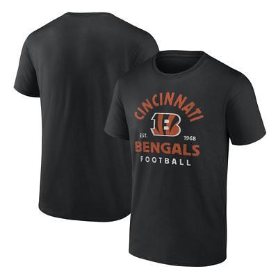 Official cincinnati Bengals Fanatics Branded Black Shine Time