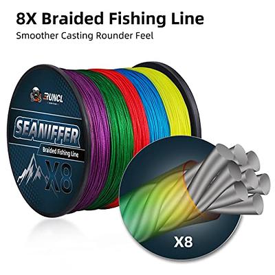 RUNCL Braided Fishing Line, Abrasion Resistant Durable Fishing