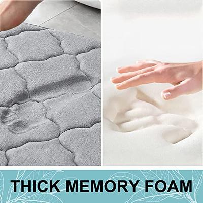 OLANLY Luxury Bathroom Rug Mat 59x20, Extra Soft and Absorbent Microfiber  Bath Rugs, Non-Slip Plush Shaggy Bath Carpet Runner, Machine Wash Dry, Bath