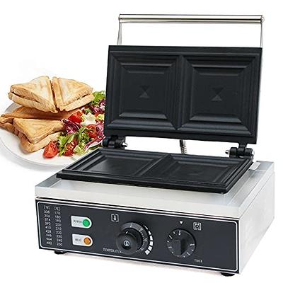 Salton 750 W Stainless Steel 3 in 1 Dual Compact Grill Sandwich