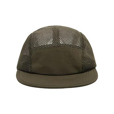 CLAPE Men's Cap 5 Panel Snapback Trucker Hat Dry Quick Outdoor Sport Cap  Cool Sun Hat Baseball Mesh Back Caps, Dark Grey - Yahoo Shopping