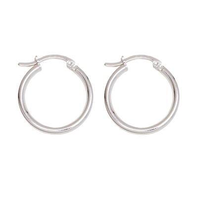 3.0 x 50.0mm Hoop Earrings in 14K Gold