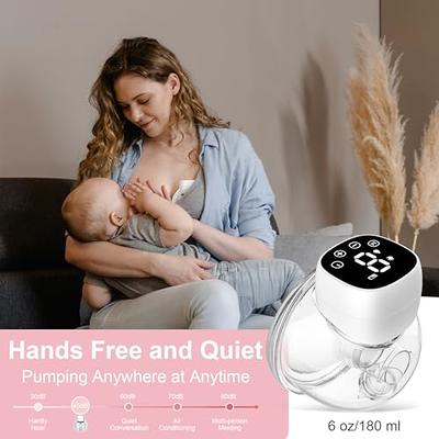 Momcozy Hands-Free Breast Pump S12 Pro, Wearable Pump with Comfortable  Double-Sealed Flange 24mm, 3 Modes & 9 Levels Electric Breast Pump Portable  for