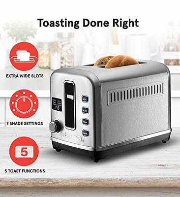 CLASSIC 2 SLICE STAINLESS STEEL TOASTER