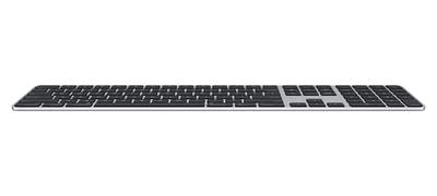 Magic Keyboard with Touch ID and Numeric Keypad for Mac models with Apple  silicon - Spanish (Latin American) - Black Keys - Apple
