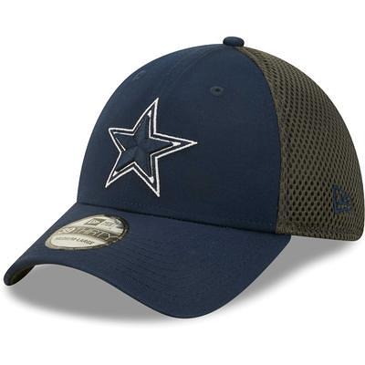 Dallas Cowboys New Era Ink Dye 2022 Sideline 9Fifty Snapback Hat - Cream