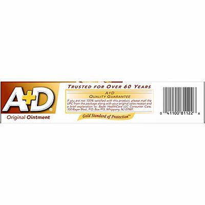 A&D Diaper Rash Ointment & Skin Protectant, Original -1.5 Ounces